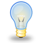 Colorful Light Bulbs icon