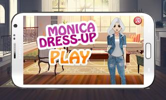 Monica Dress Up Free Affiche
