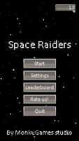 Space Raider - an awesome spac โปสเตอร์