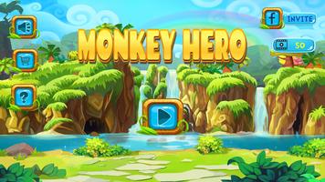 🍌 banana monkey run - jungle monkeys  🍌🙊 Affiche
