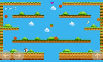 Monkey Banana Jump Free постер