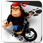 آیکون‌ Crazy Monkey Bike Game
