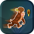 Funny Monkey Ice Cream Lover 图标