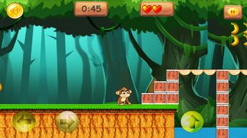 Poster Curious Jungle George : Monkey Run