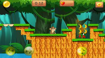 Curious Jungle George : Monkey Run 스크린샷 2