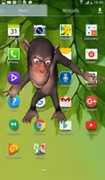 monkey on screen dancing joke syot layar 2