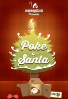 Poke-a-Santa poster