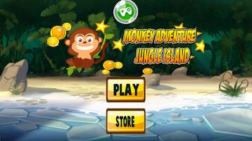 Monkey Adventure Jungle Island syot layar 2