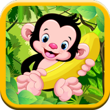 Monkey Game For Kids - FREE! icône