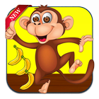monkey go banana icône