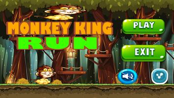 Banana Monkey king Run Jungle poster