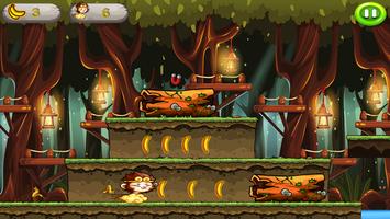 Banana monkeyking Jungle Run screenshot 1