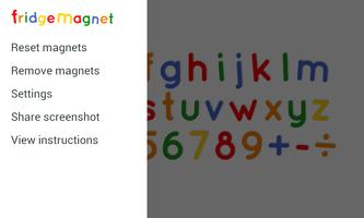 Fridge Magnet Letters+Numbers captura de pantalla 1