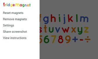 Fridge Magnet Letters+Numbers capture d'écran 1