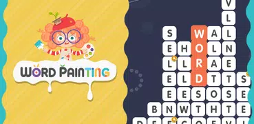 Word Painting - Search, connect & blast letters