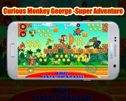 Curious Monkey George -Super Adventure स्क्रीनशॉट 2
