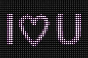 LED Scroller – Bling Bling LED poster