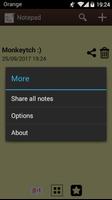 Notepad ภาพหน้าจอ 3