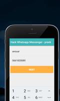 Hack Whatsapp Messenger - prank capture d'écran 2