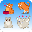 Koty emotikony aplikacja