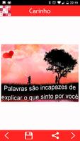 Imagens com frases de Carinho স্ক্রিনশট 2