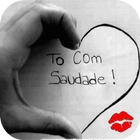 Imagens com frases de Saudade icon