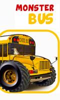 Monster School Bus Affiche
