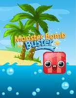 Monster Bomb Buster Affiche