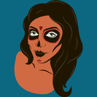zombie face icône
