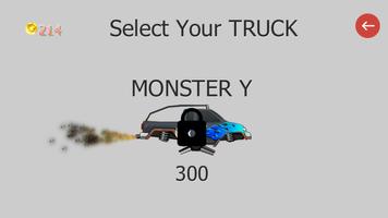 Monster Trucks - the hill climb driving capture d'écran 2