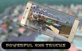 Monster Truck Parking 3D: 4X4 Offroad Racing Game capture d'écran 3