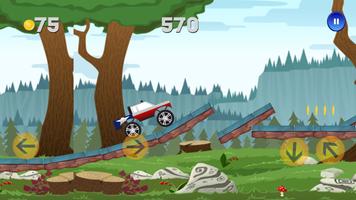 monster truck game road free screenshot 2