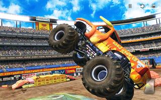 Monster Truck 3D : City Highway Drift Racing Game Affiche
