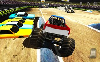 Monster Truck 3D : City Highway Drift Racing Game capture d'écran 2
