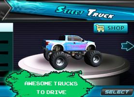 4x4 Monster Truck Juego 1 Poster