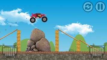 Monster Truck Hill Racing poster