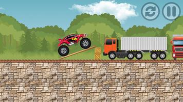 Monster Truck Hill Racing syot layar 2