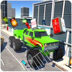 Monster Truck - Car destruction APK Herunterladen