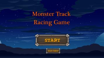 Monster Track Racing Game Affiche