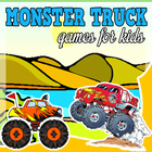 monster truck games for kids icône