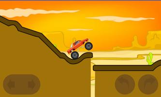 Monster truck hill racing screenshot 2