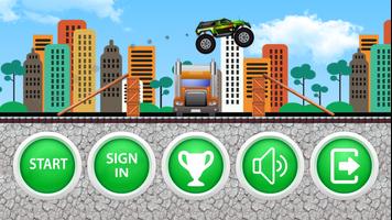 Monster Truck Race Car постер