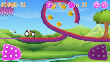 Doraemon Monster Car Racing - Mountain climb capture d'écran 2