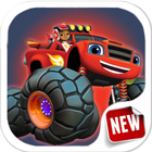 Blaze Truck Monster Machines Free games icône