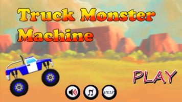 Truck Monster Machine Affiche