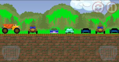 Monster Motu Truck Hill Racing capture d'écran 1