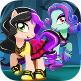 Little Monster Pony Dress Up-icoon