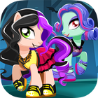 Little Monster Pony Dress Up icône