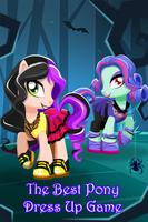 Little Monster Pony Dress Up постер