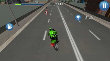 Moto Drive Street Bike Ride 3D syot layar 1